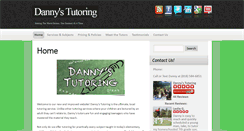 Desktop Screenshot of dannystutoring.com