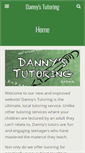 Mobile Screenshot of dannystutoring.com